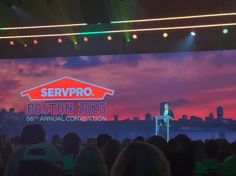 Main stage at SERVPRO's 56th Annual Convention in Boston